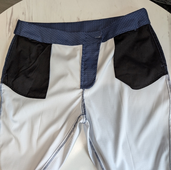 Greg Norman Curvy Women Blue TROUSERS Size 34" Waist - Picture 5 of 13